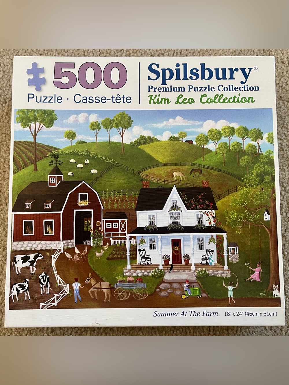 Kim Leo- Spilsbury- Summer At The Farm puzzle